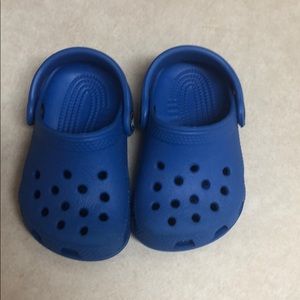 Blue Crocs